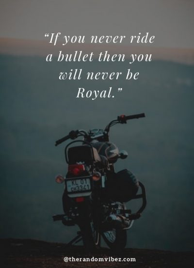 Royal Enfield Bullet Thoughts