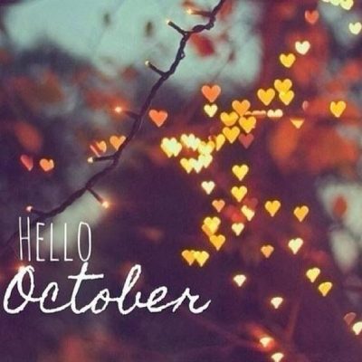 Welcome October Background Pic