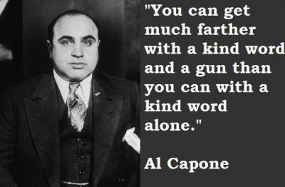 Al Capone Quotes Images