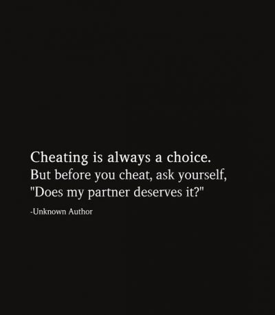 Cheating Men Quotes