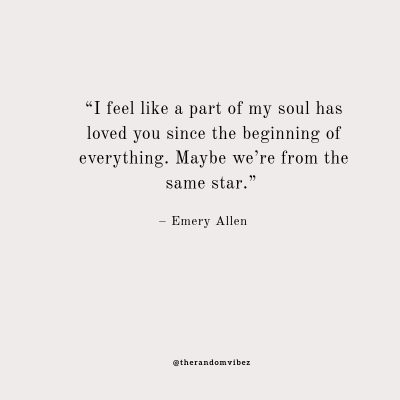 Deep Soulmate Quotes Images