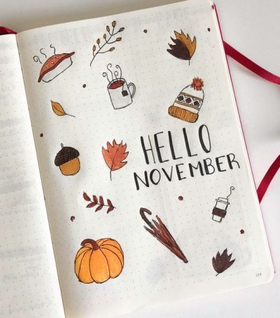 Hello November Bullet Journal