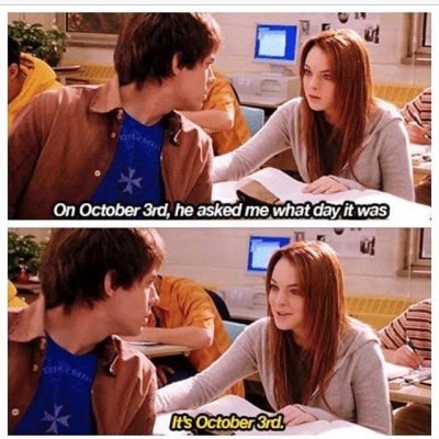 Mean Girl 3rd October Quotes