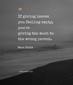 Sad Quotes On Feeling Empty