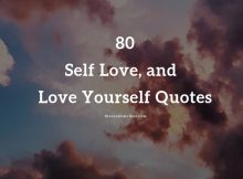 Top 80 Self Love, Self Worth and Love Yourself Quotes