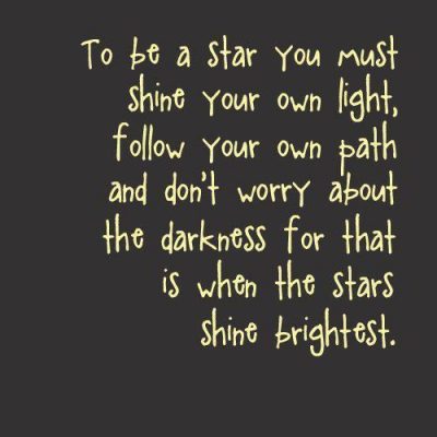 Touching The Stars Quote