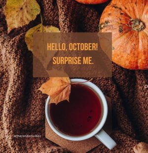 october quotes short