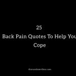 25 Back Pain Quotes To Help You Cope