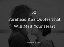 50 Forehead Kiss Quotes and Images