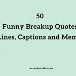 50 Funny Breakup Quotes, Lines, Captions and Memes