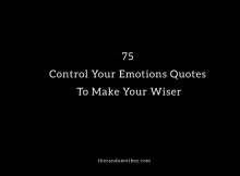 75 Control Your Emotions Quotes and Images