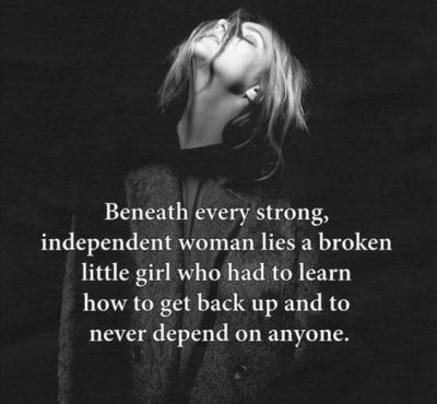 Broken Woman Quotes