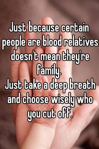 Cutting Ties Quotes For Family Member