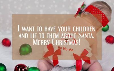 Funny Children Christmas Quote