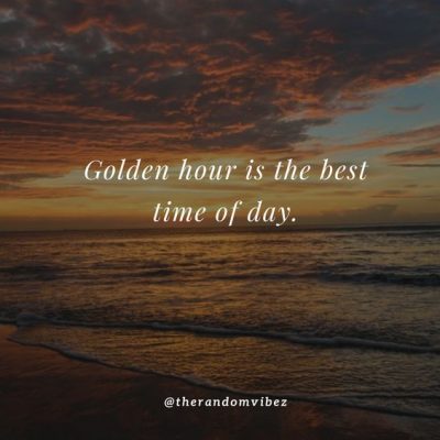 Golden Hour Quotes Images