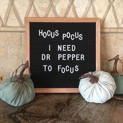 Halloween Letterboard Quotes