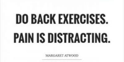 Inspirational Back Pain Sayings