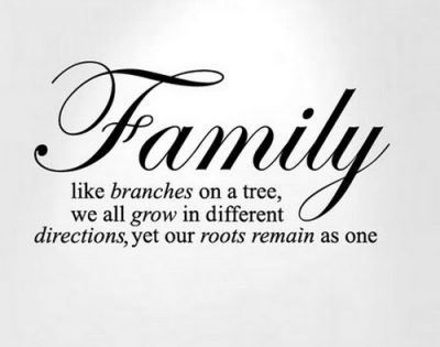 Keeping Family First Sayings