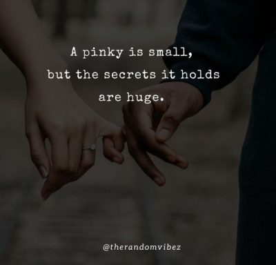 Pinky Promise Quotes About Love