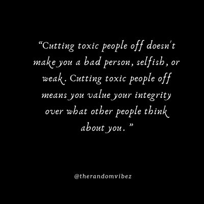 Quotes About Cutting People Off from Life