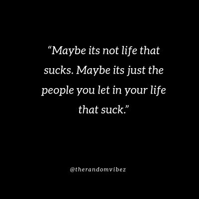 Quotes About Life That Sucks