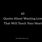 Quotes About Wanting Love and Images