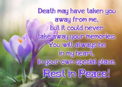 RIP Sayings For Friend