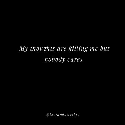 Sad No One Cares Quotes