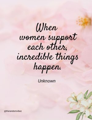Support Women Quotes