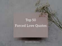 Top Forced Love Quotes
