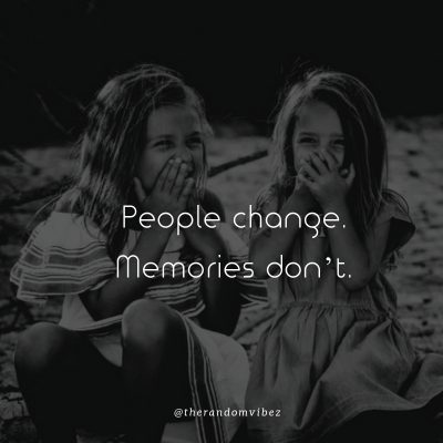 Unforgettable Friendship Memories Quotes