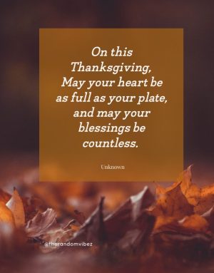 blessed thanksgiving quotes
