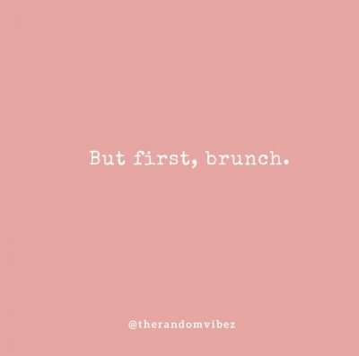 Brunch Instagram Captions