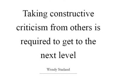 Constructive Criticism Sayings