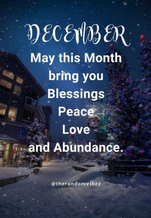 December Blessings