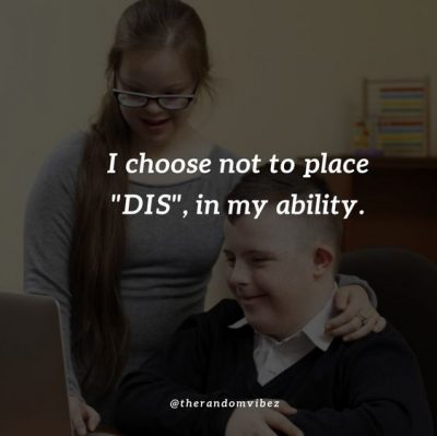 Disability Quotes Down Syndrome