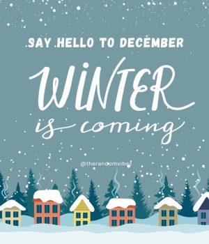 Hello December Quote