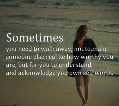 Just Walk Away Picture Quotes