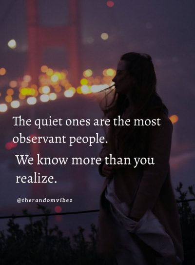 Quiet People Quotes Images