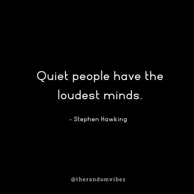 Quotes About Quiet People