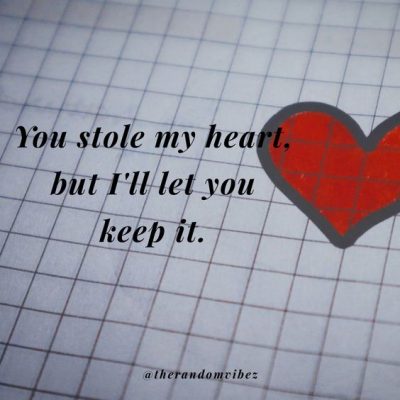 She Stole My Heart Quotes