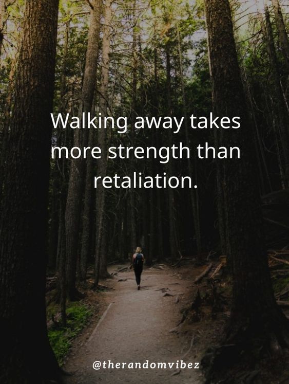 walk away trip meaning