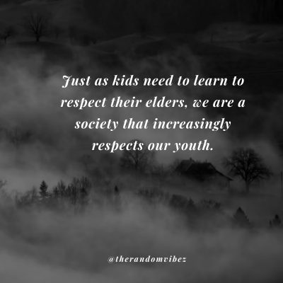 We Must Respect Elders