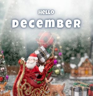 Welcome December Background Pic