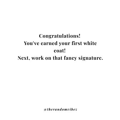 White Coat Ceremony Wishes