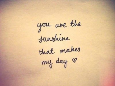 You Are My Sunshine Quotes For Husband