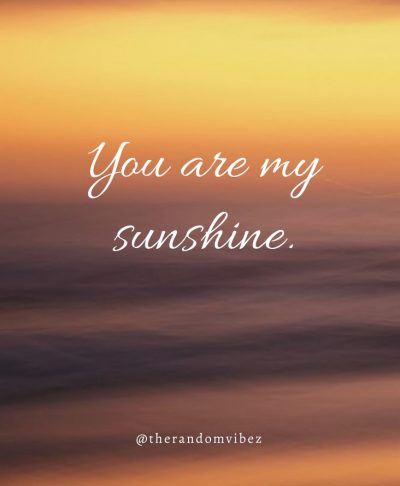 You are my sunshine Quotes For Son