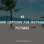 45 Miami Instagram Captions For Miami Beach Pictures