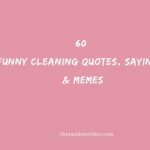 60 Funny Cleaning Quotes, Sayings, & Memes