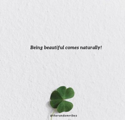 Being Beautiful Sayings